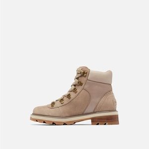 Sorel Lennox taupe hiker STKD boots